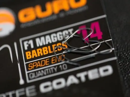 Populair Guru F1 Maggot Hook Size 18