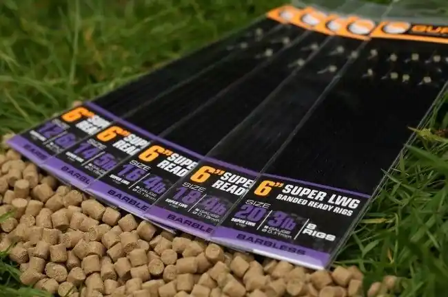 Guru LWG pole rigs 6" size 14 0.15mm Bestseller