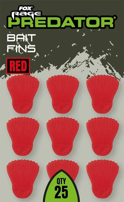 Fox Rage Predator Bait Fins Red Gratis Retour