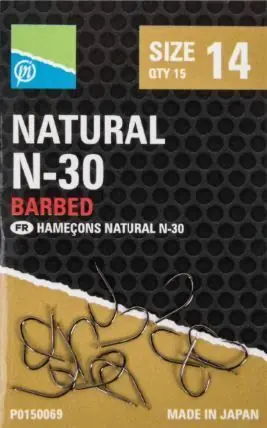 Preston natural N-30 mt. 14 Tijdelijk Beschikbaar