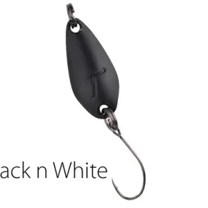 Direct Verzonden Spro trout master incy spoon black n white 1.5gr