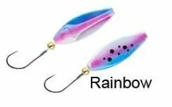 Spro trout master incy inline spoon rainbow 1.5gr Uitverkoop