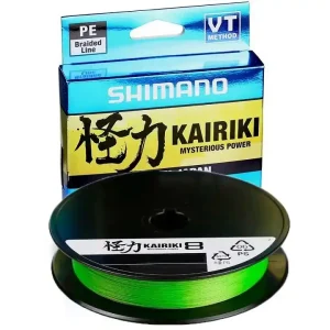 Beperkt Aanbod Shimano Kairiki 8 Mantis Green 0.31mm