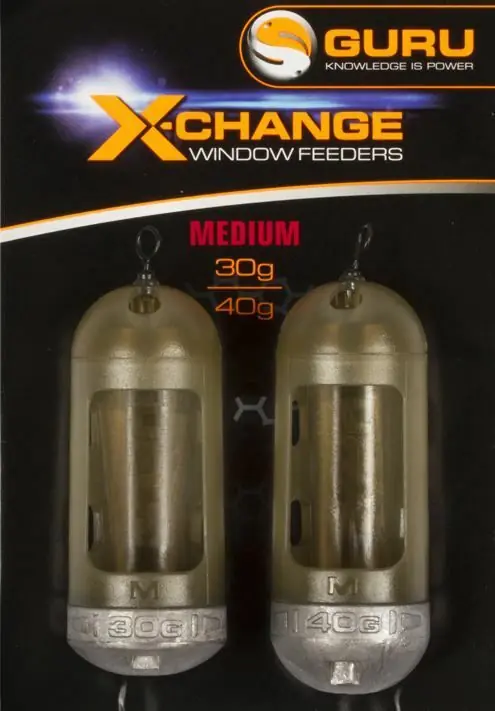 Guru x-change window feeder medium 50 + 60gr Populair