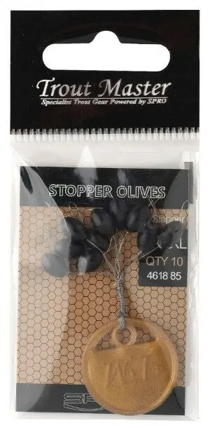 Premium Trout Master Stopper Olives XXXL