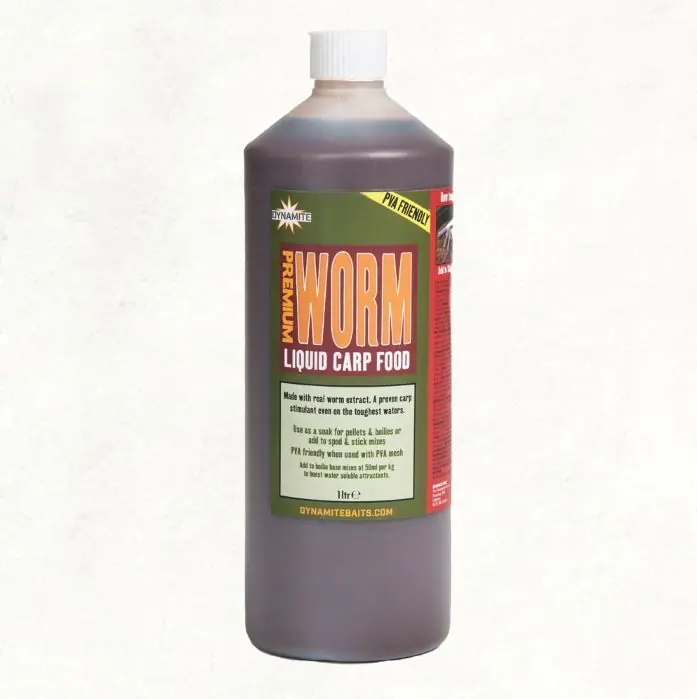 Dynamite Baits Liquid Worm 1 liter Populair