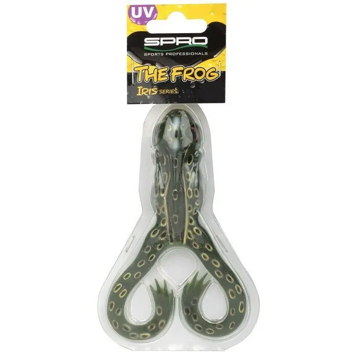 Beste Prijs Spro Iris The Frog 12cm Natural Green
