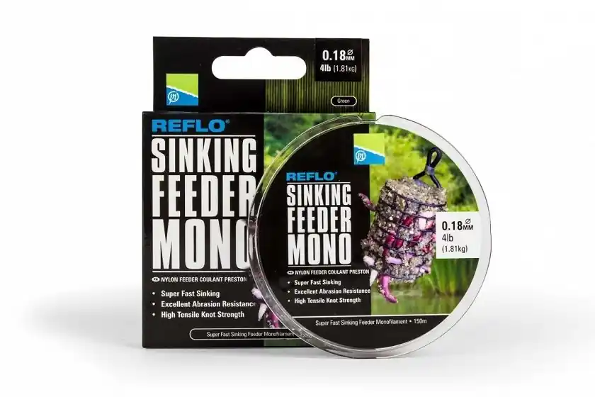 Preston Reflo Sinking Feeder Mono 0,28mm Betaalbaar
