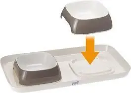 Voordeelprijs Ferplast Glam tray duifgrijs S