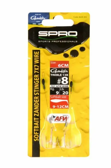 Spro Softbait Zander Stinger 4Cm 8 Veilige Betaling