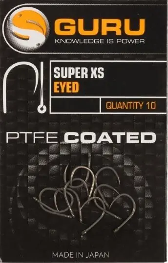 Guru super XS eyed size 10 barbless Bestseller
