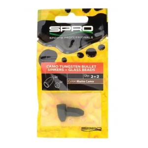 Bestseller Spro Camo Tungsten Bullet Sinkers Matte Camo 5gr