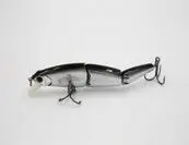 Taipan sleek minnow 140mm chrome black Snelle Levering