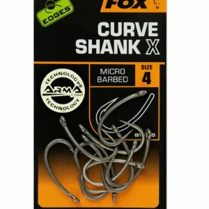 Beste Prijs Fox Edges Curve Shank X Size 4