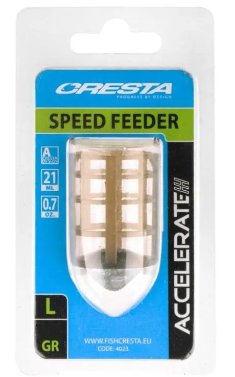 Cresta Accelerate Speed Feeder Large 30G Meest Verkocht