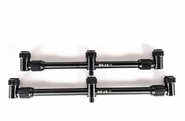 Lage Prijs Solar Tackle A1 Aluminium 3 Rod Adjustable Buzz Bar Front
