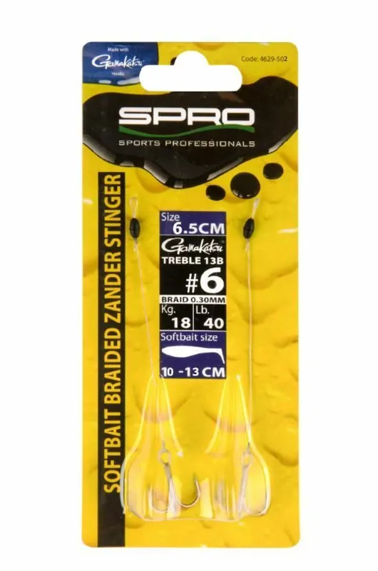 Koopje Spro Braided Zander Stinger 6,5cm 6