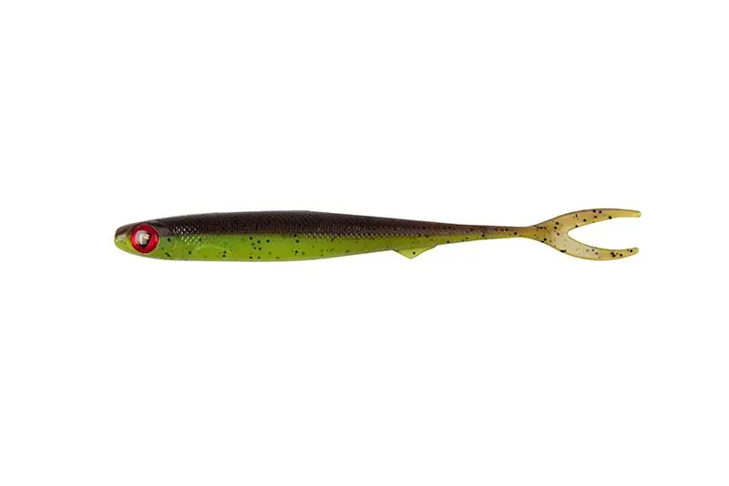 Nu Kopen Fox Rage Ultra UV Slick Finesse 9cm UV Green Pumpkin