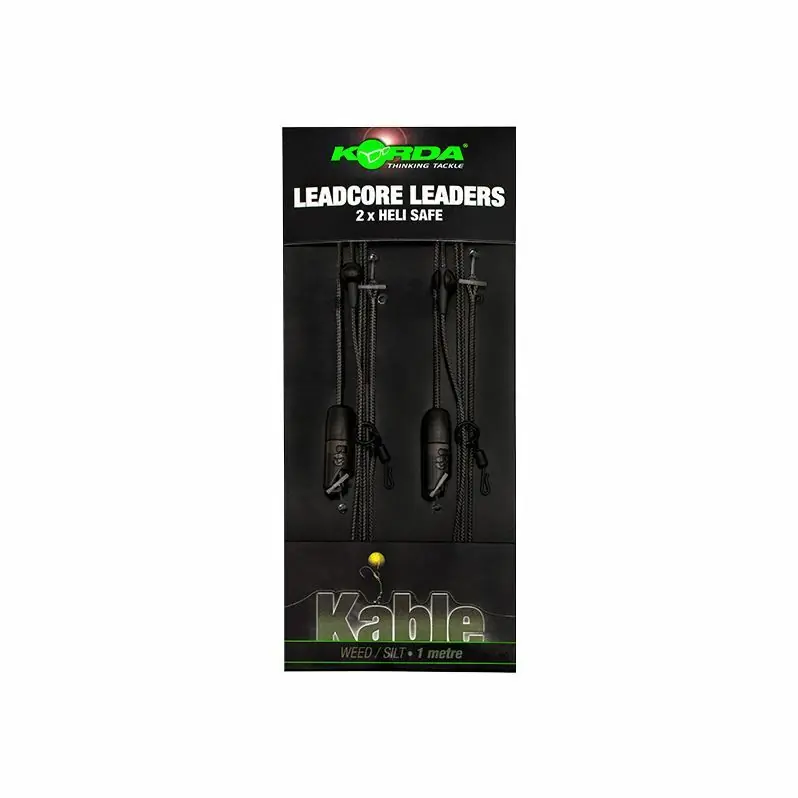 Populair Korda Leadcore Leaders Heli Safe Weed 1m