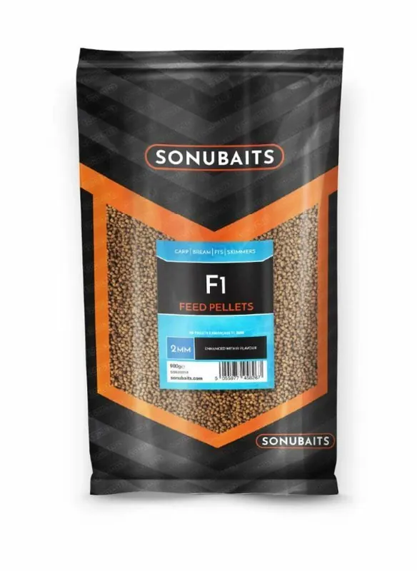 Koop Online Sonubaits Feed Pellets F1 2mm