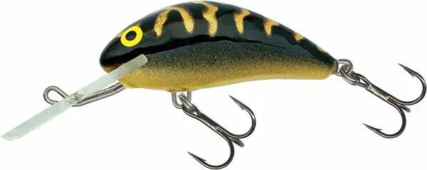 Tijdelijk Beschikbaar Salmo Hornet 4cm Floating Black Tiger