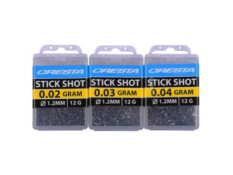 Cresta Stick Shots 1.2mm 0.02gr Finale Uitverkoop