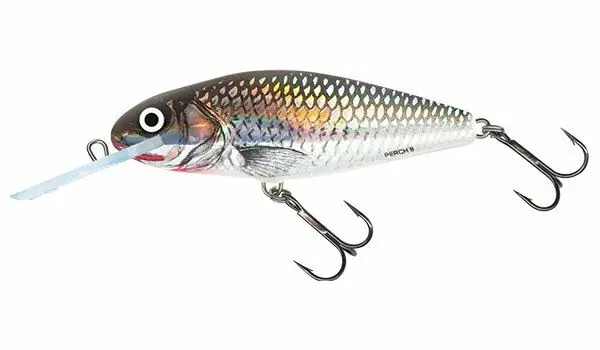 Salmo Perch 8cm Floating Deep Holographic Grey Shiner Korting