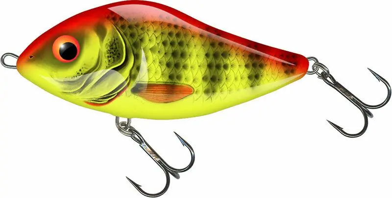 Alleen Vandaag Salmo Slider 10cm Sinking Bright Perch