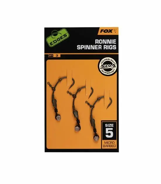 Fox Edges Ronnie Rig Medium Curve Size 5 Koopje