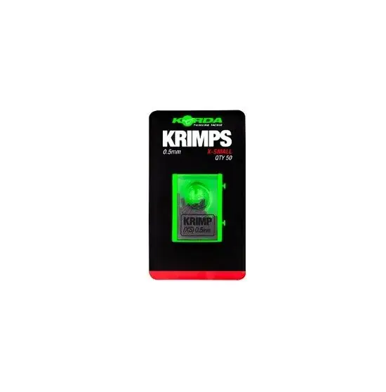 Nieuw Korda Krimps Spare 0.5mm X-SMALL 50pcs