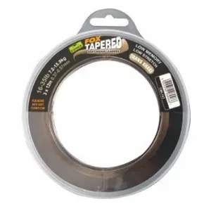 Rechtstreeks Van De Fabrikant Fox Edges Tapered Leaders 0.37-0.57mm