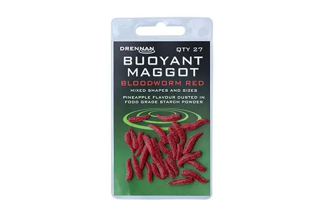 Voordeelprijs Drennan Buoyant Maggot Bloodworm Red