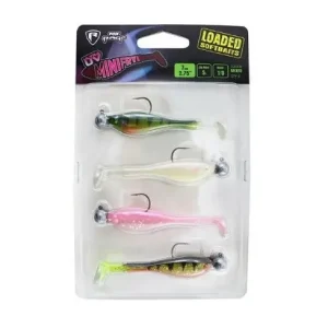 Speciale Aanbieding Fox Rage UV Mini Fry Loaded 7cm 5gr 1/0