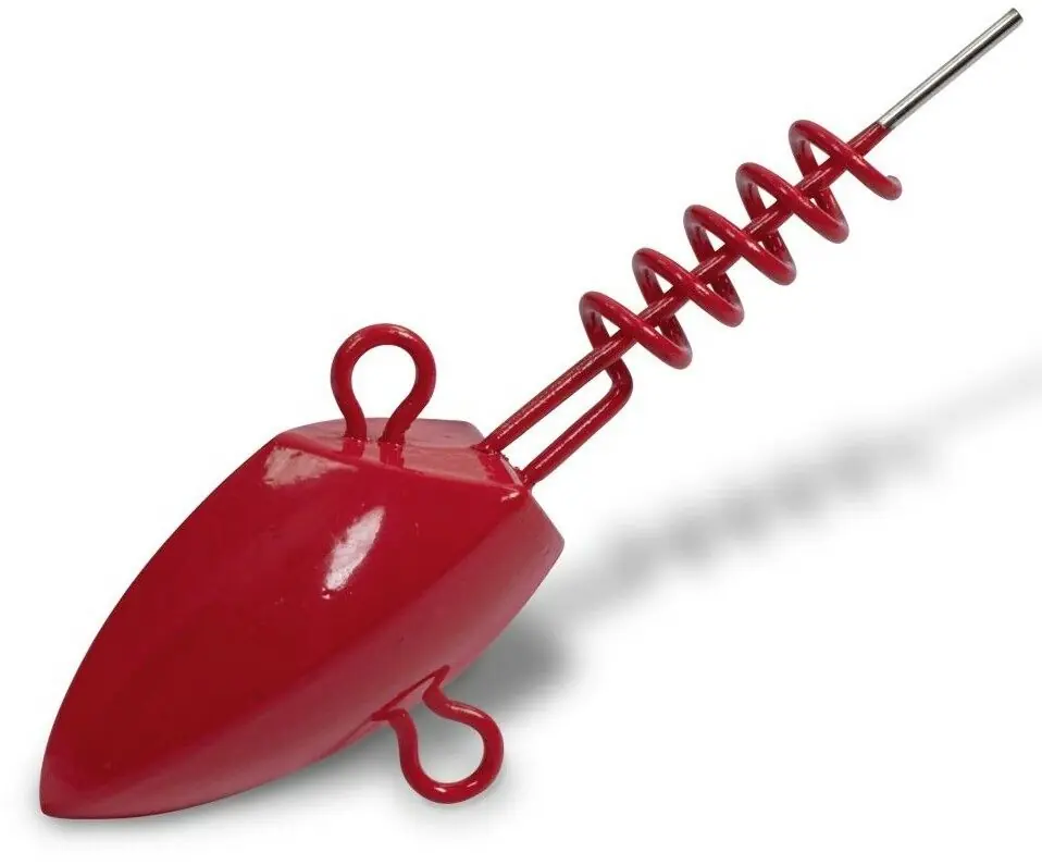 Populair Black Cat Jighead Screw Red 36gr 2st