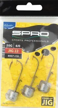 Flitsaanbieding Spro Jig 22 Stand-Up 4/0 10 gram 3 stuks