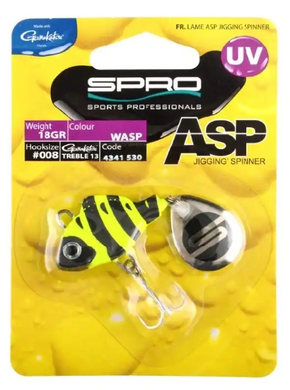 Nu Kopen Spro Asp Spinner Uv 18Gr Wasp