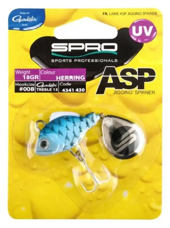 Speciale Aanbieding Spro Asp Spinner Uv 21Gr Herring