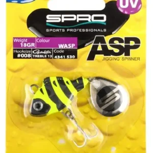 Flitsaanbieding Spro Asp Spinner Uv 28Gr Wasp