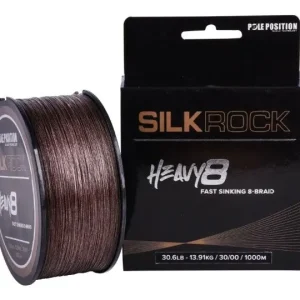 Alleen Vandaag Pole Position Silk Rock Heavy8 Brown Braid 0.33mm 1000m