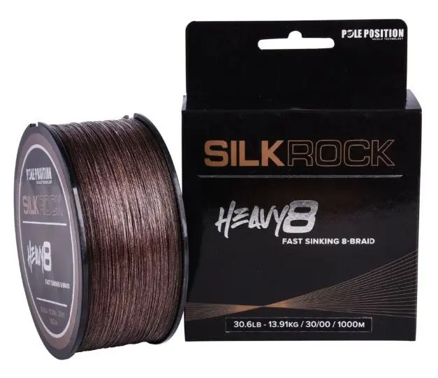 Alleen Vandaag Pole Position Silk Rock Heavy8 Brown Braid 0.33mm 1000m