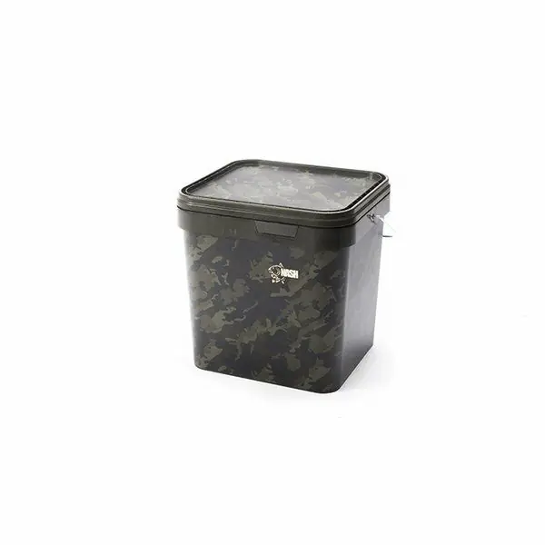 Nash Spot On Rectangular Bucket Camo 17L Merkproduct