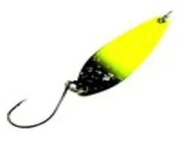 Finale Uitverkoop EFT Sailor Spoon 26mm 2.5g Pearl Yellow Black Glitter