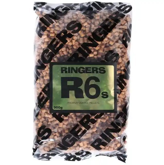 Ringers R6s Premium Coarse Pellets 6mm 900gr Aanbieding