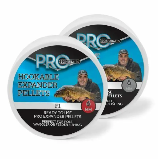 Dagaanbieding Sonubaits Pro Hookable Expander Pellets F1 6mm