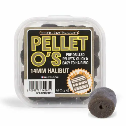 Gereduceerde Prijs Sonubaits Pellet O‘s Halibut 14mm