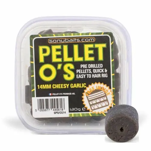 Sonubaits Pellet O‘s Cheesy Garlic 14mm Express Levering