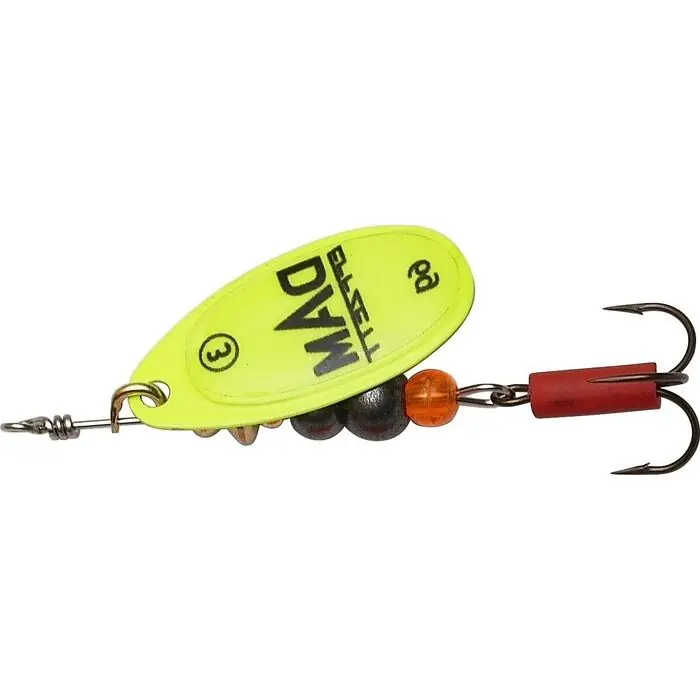 Effzett Fluo Spinner 12gr Sky Prisma - Voorradig Express Levering