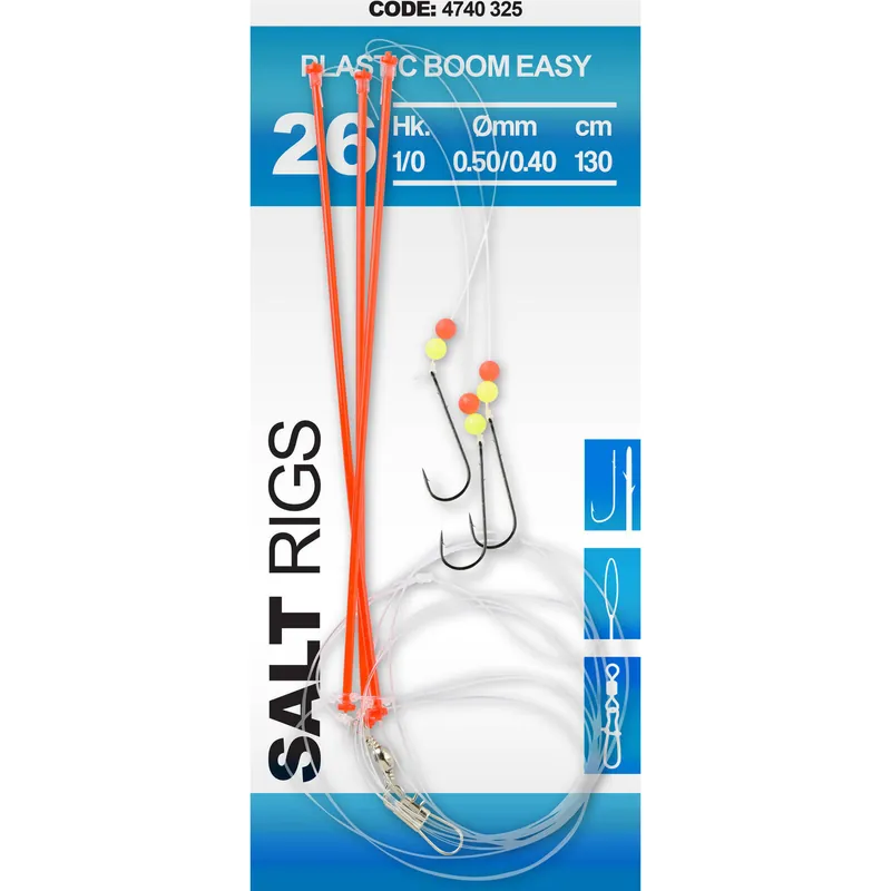Spro Saltwater Salt Rig #26 Plastic Boom Easy #2 0.50mm-0.40mm - Voorradig Gratis Retour