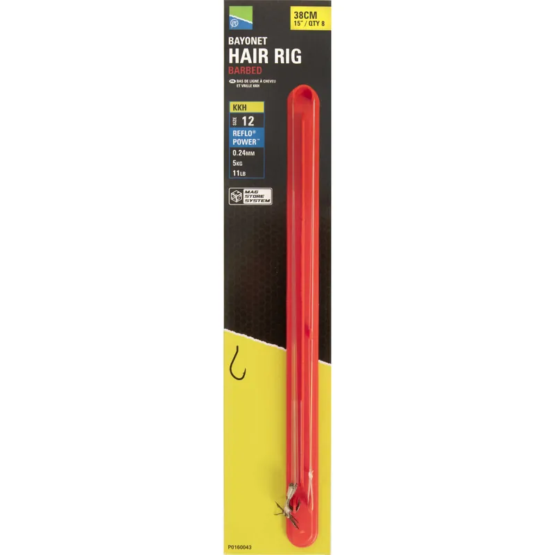 Preston KKH Mag Store Bayonet Hair Rig 10cm H10 - Voorradig Dagaanbieding