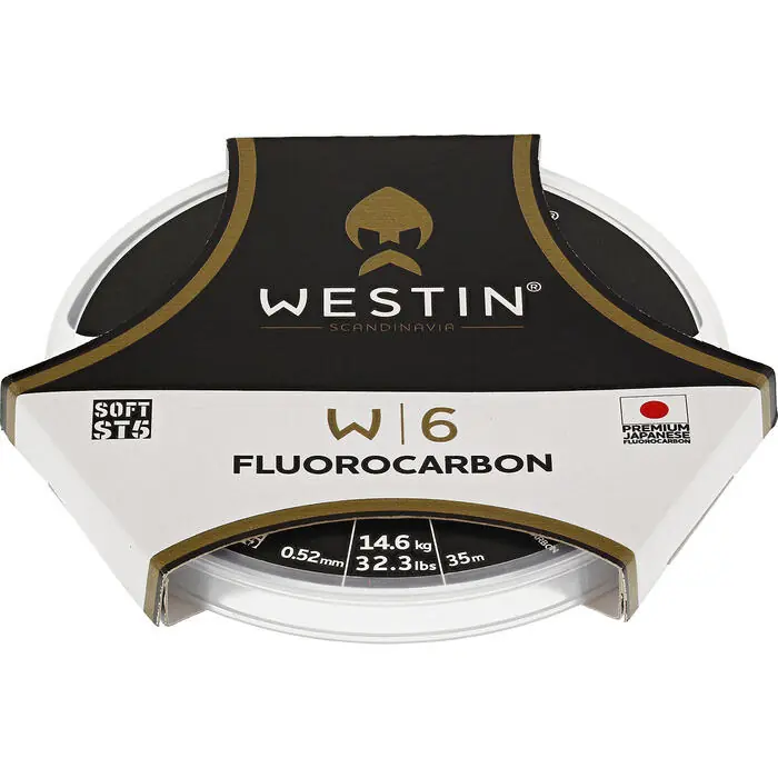 Koop Online Westin W6 ST5 Fluorocarbon 0.52mm 14.6kg 35m - Voorradig
